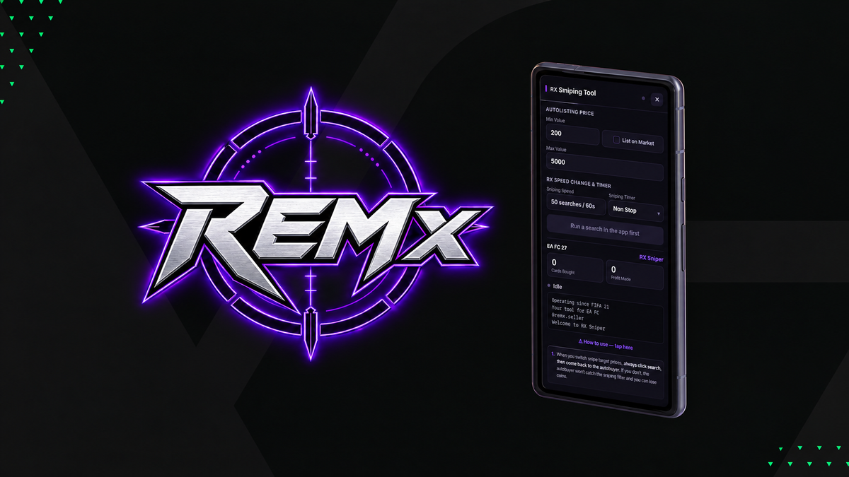 REMX Mobile Sniping Bot - The Fastest and Safest Mobile Autobuyer