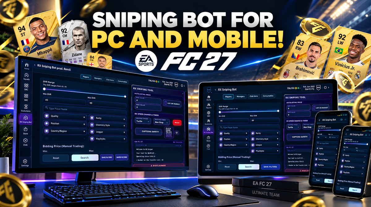 REMX Sniping Bot PC/Laptop & Mobile Access ALL IN ONE BUNDLE!